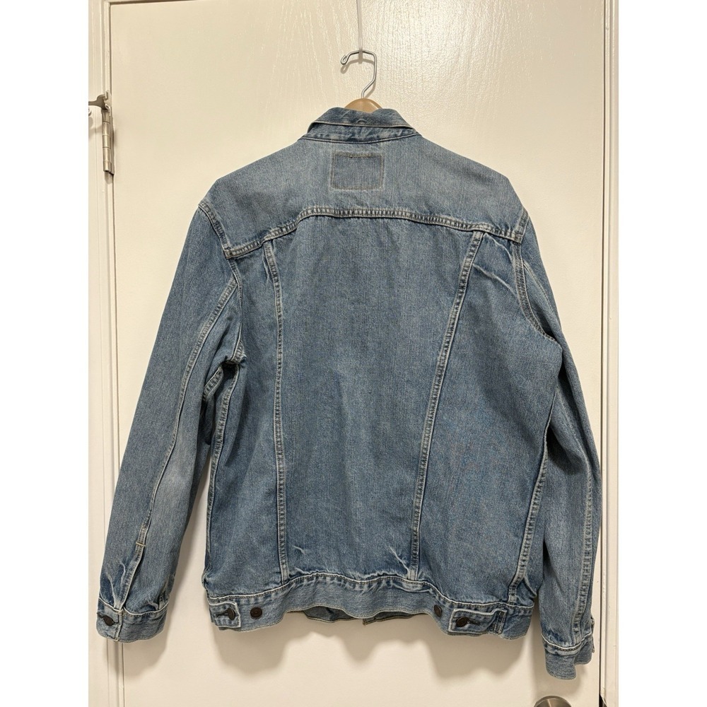 Levi's‎ Trucker Jacket Mens XXL Blue Excellent Medium Wash Denim 72334-0139 - Picture 13 of 13